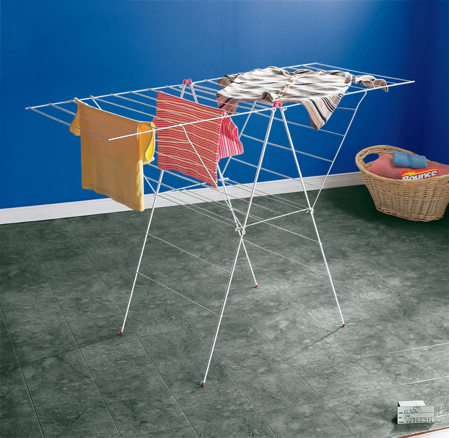 Large Folding Clothes Dryer Rack white