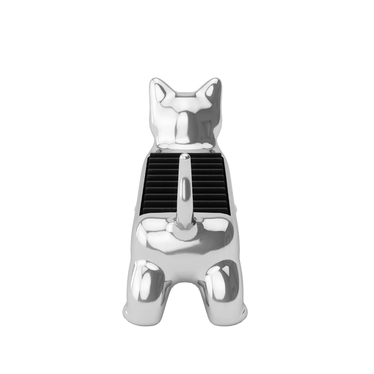 ALI CAT RING HOLDER chrome