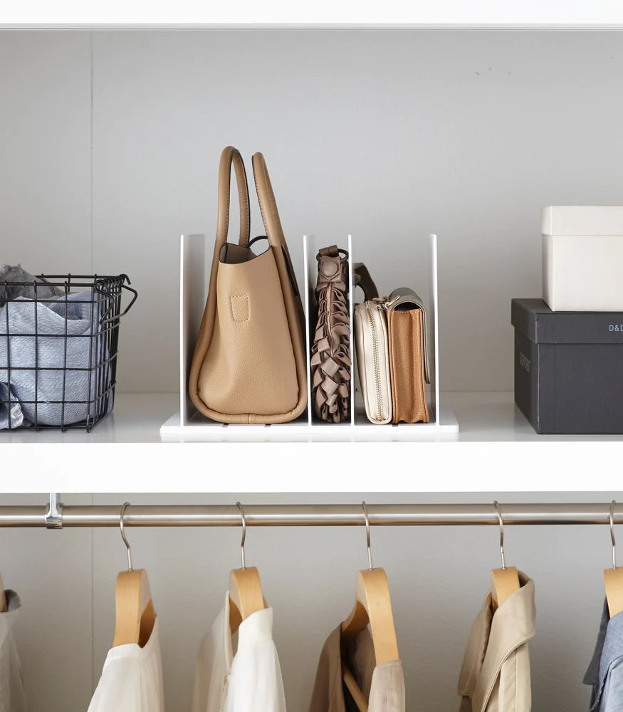 Smart 2-level Bag storage Stand white
