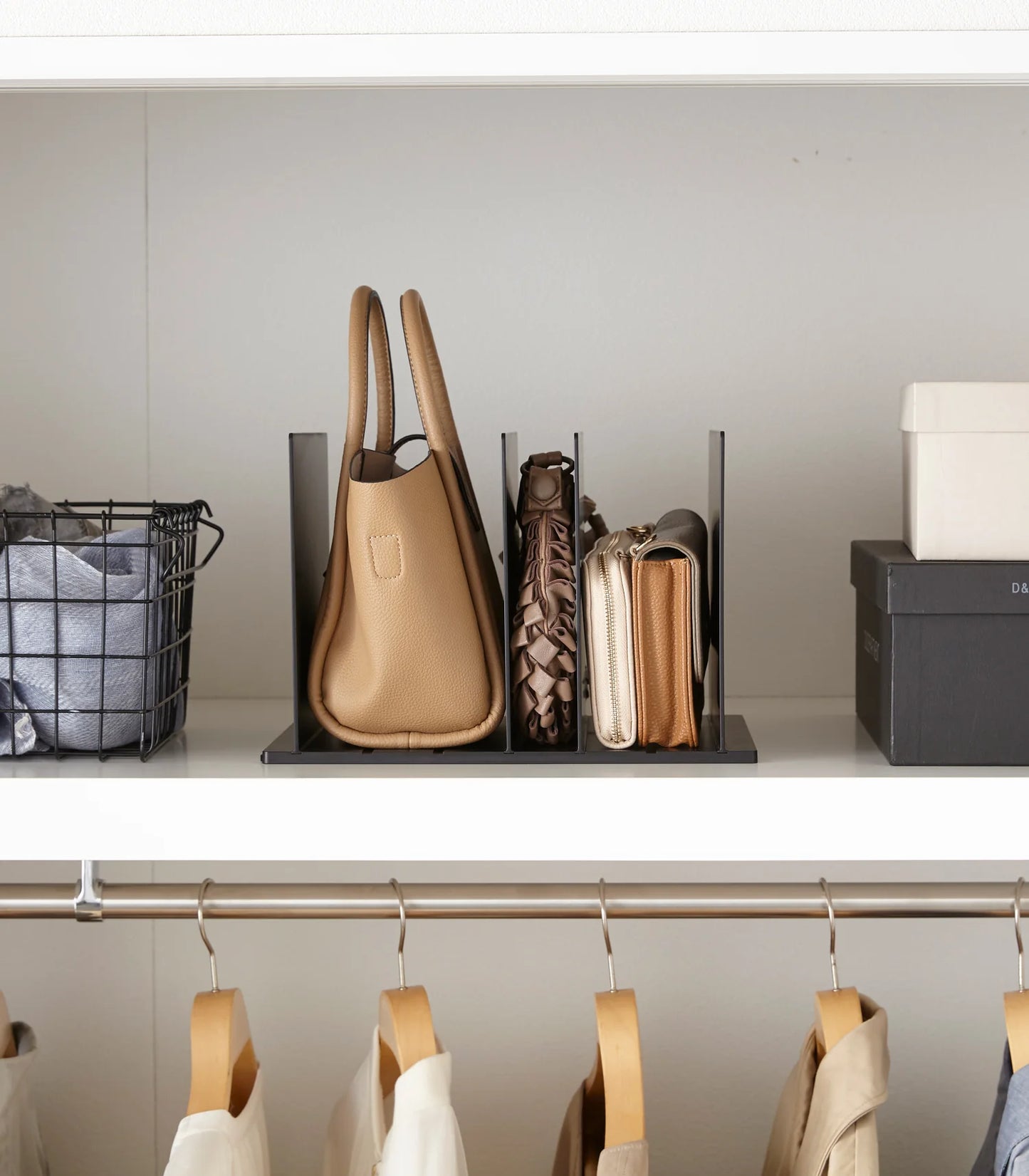 Smart 2-level Bag storage Stand Black