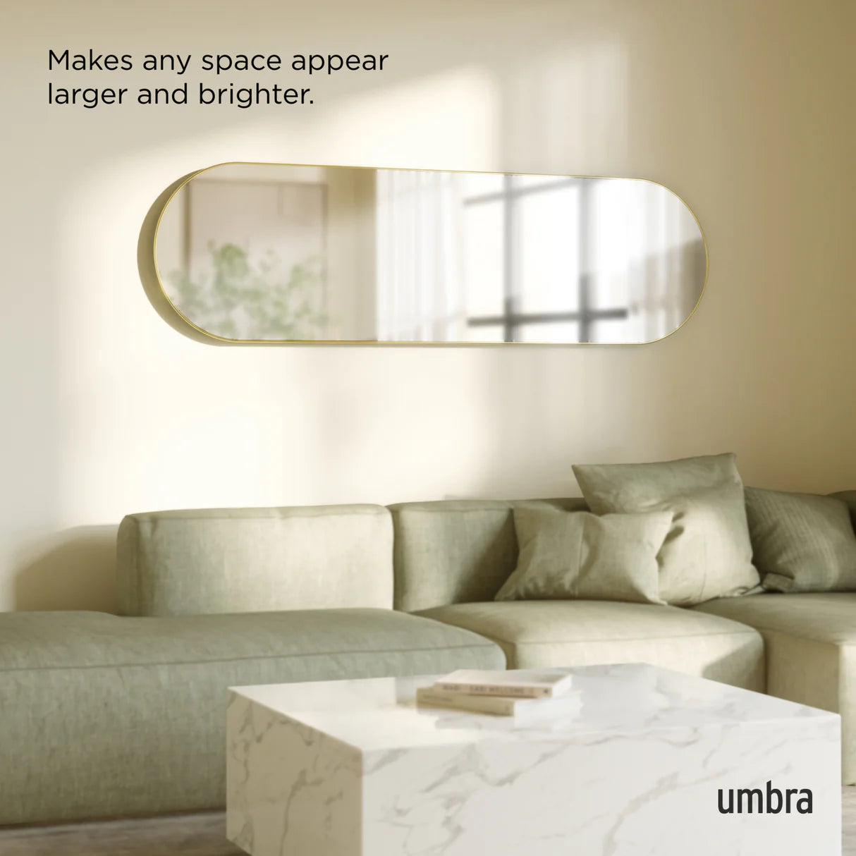 HUBBA PILL MIRROR 62X18