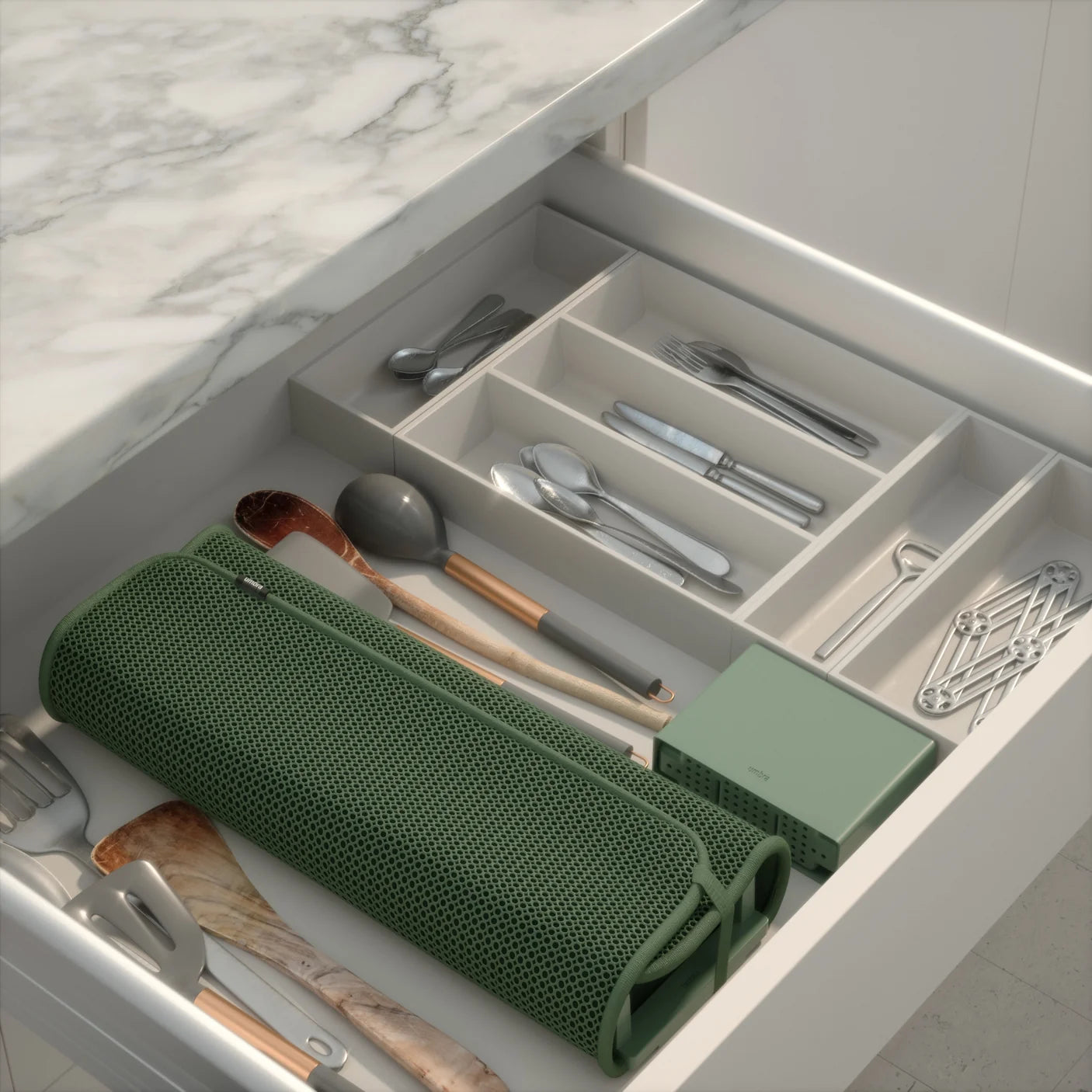 UDRY ULTRA DRYING RACK WITH MAT Green