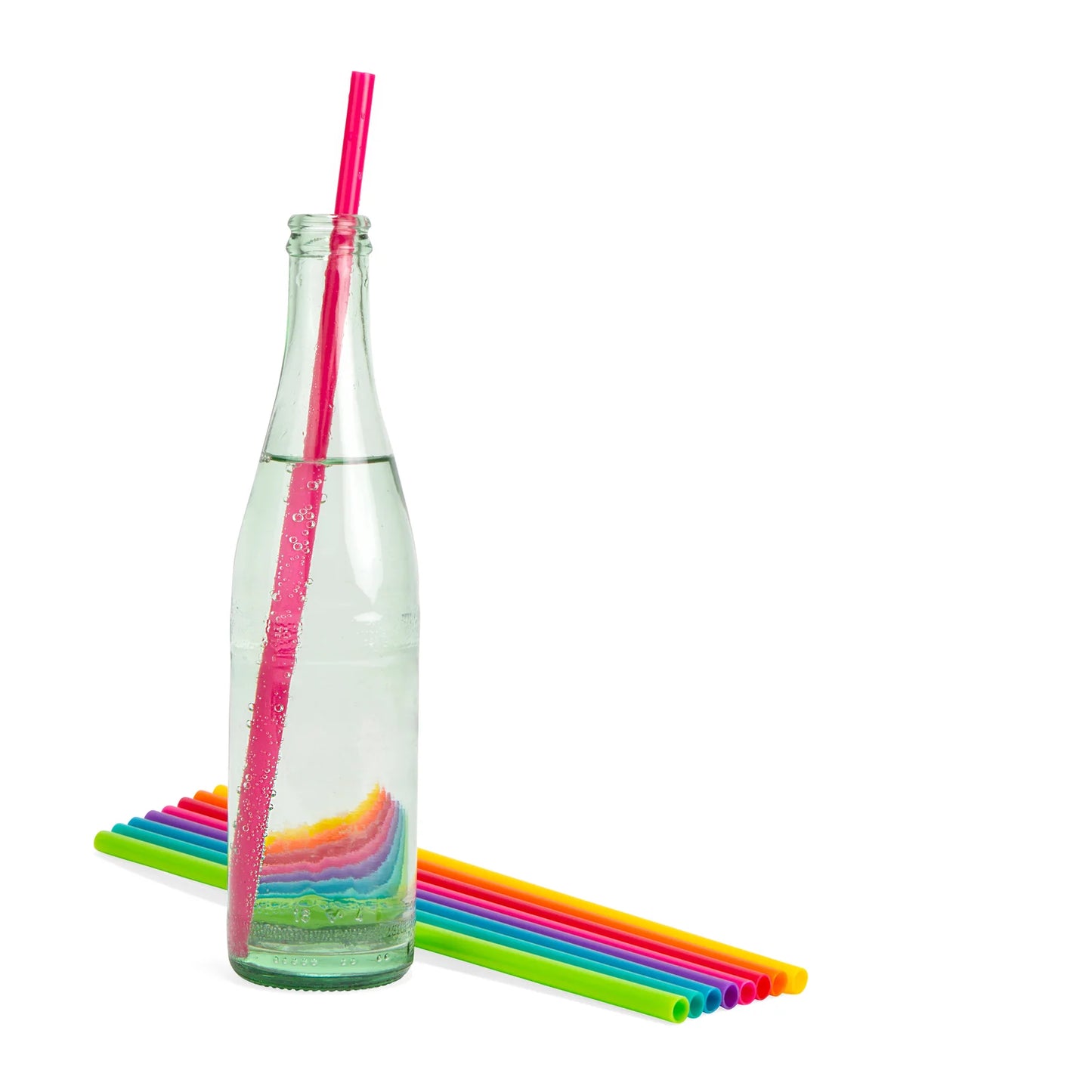 11 Inch Bright Color Reusable Straw