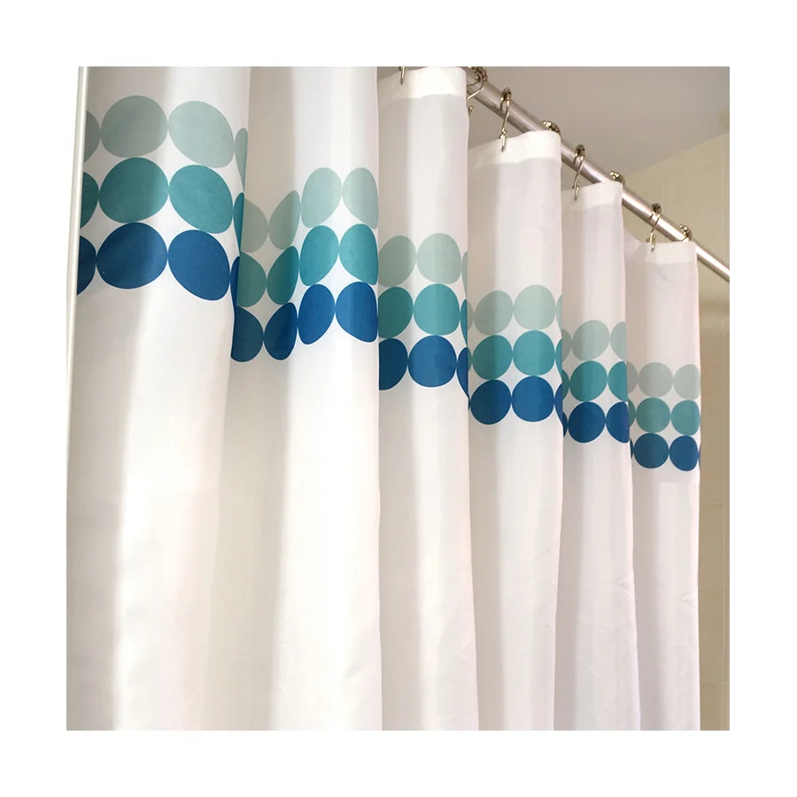 Verge Shower Curtain 70x72 White