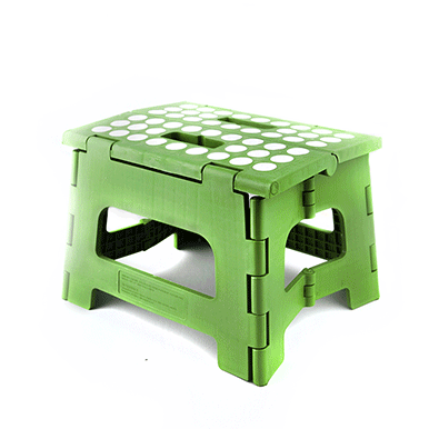 Folding Stool GREEN Rhino small