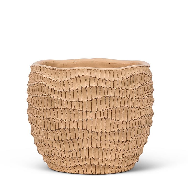 Ridged Round Planter
