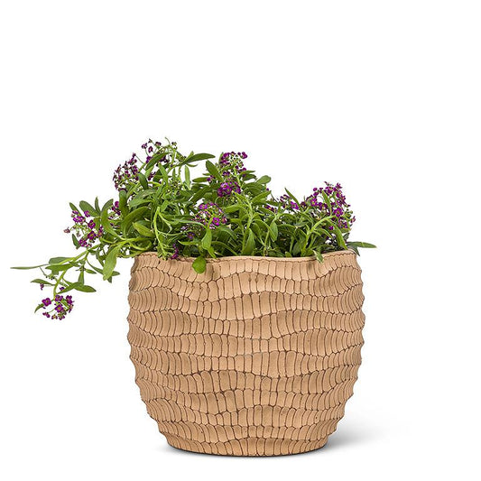 Ridged Round Planter