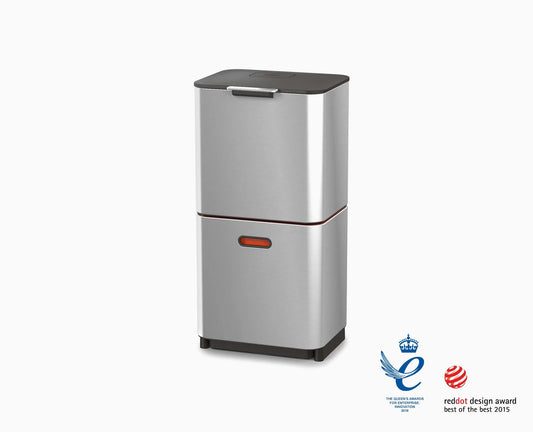 Totem Max 60L Recycling Bin 60L Stanless S