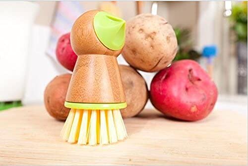 Eye-Removing Potato Scrubber GREEN