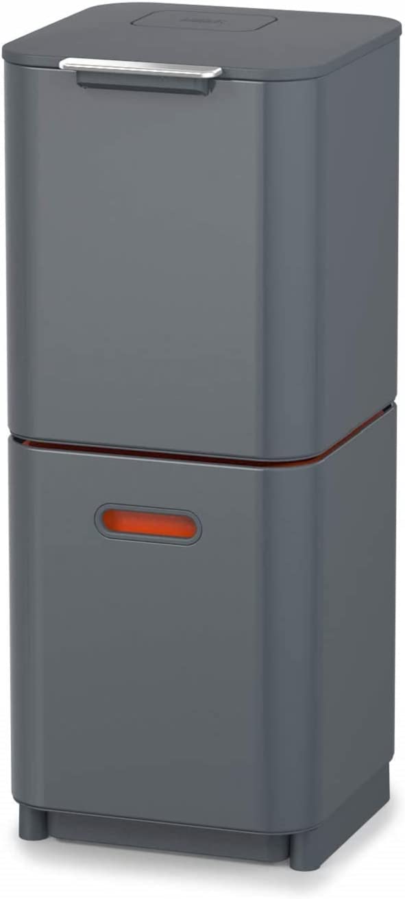 Totem Compact 40L Recycling Bin GRAPHITE JJ