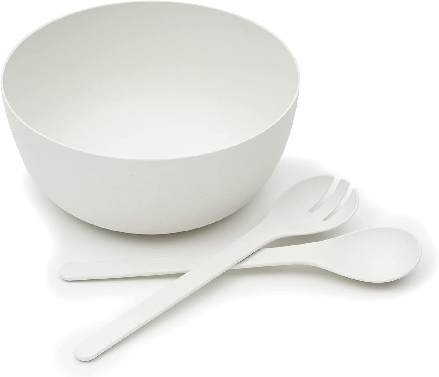 Eco-Home 3 pc salad set WHITE