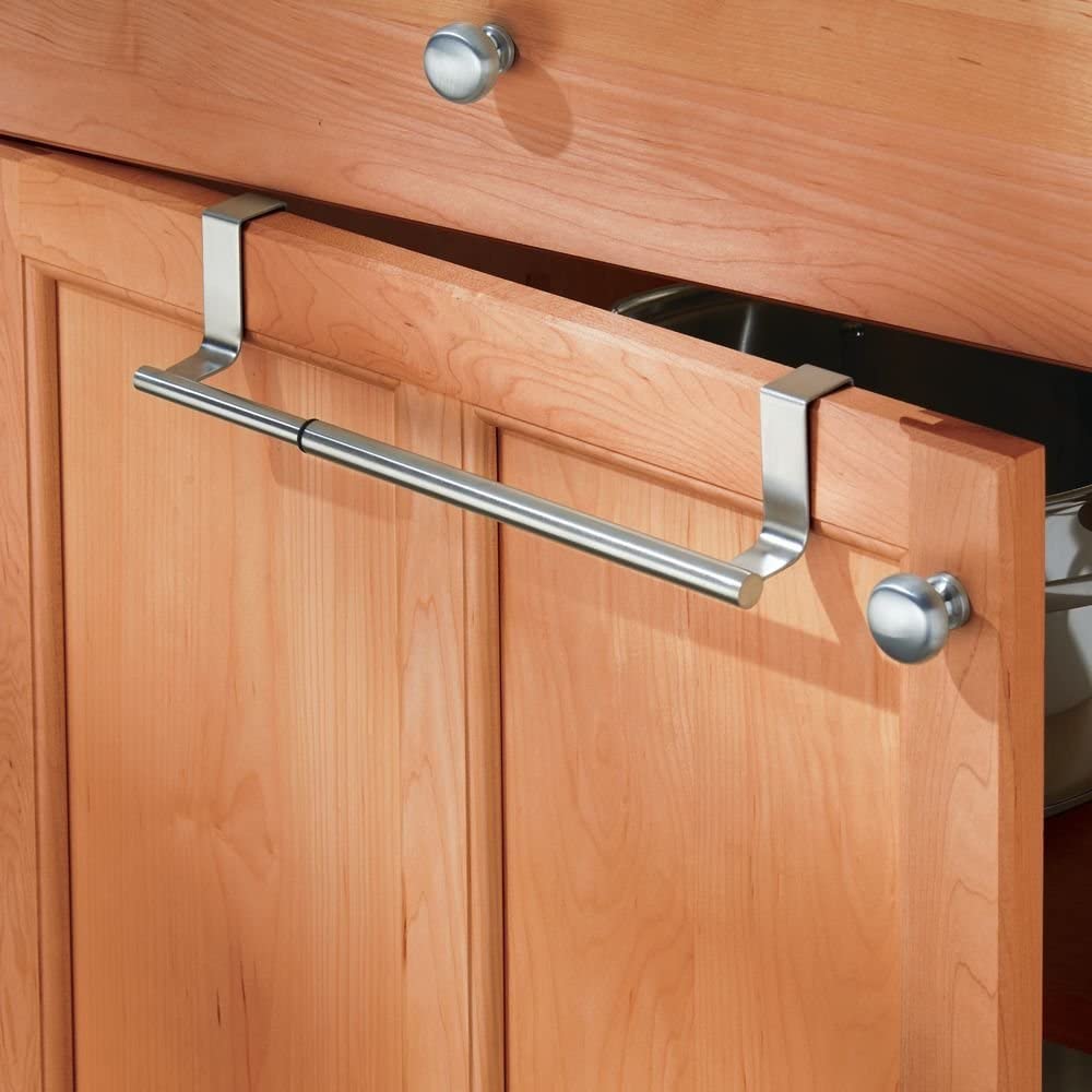 Over cabinet Expandable Towel Bar