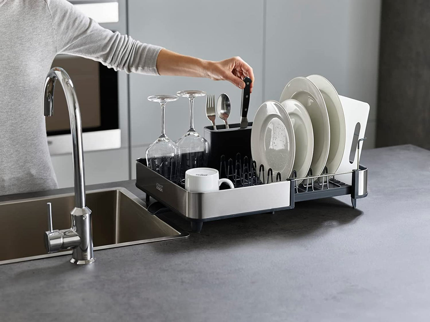 Extend Dish Rack STEEL