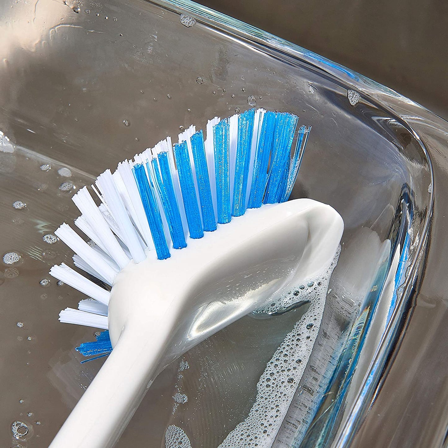 Dish brush with Scraper