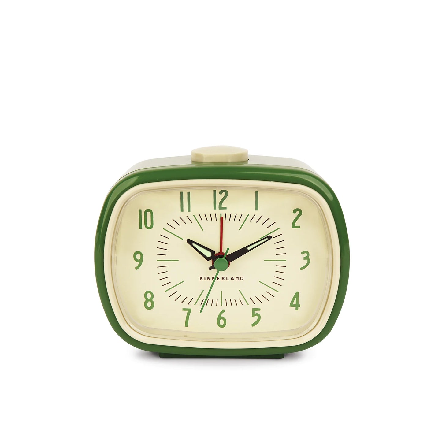 Retro Alarm Clock GREEN