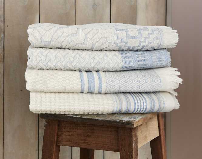 Amadora Bath Towel - Blue