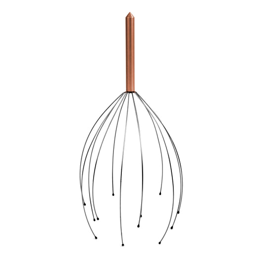 Metallic Head Massager