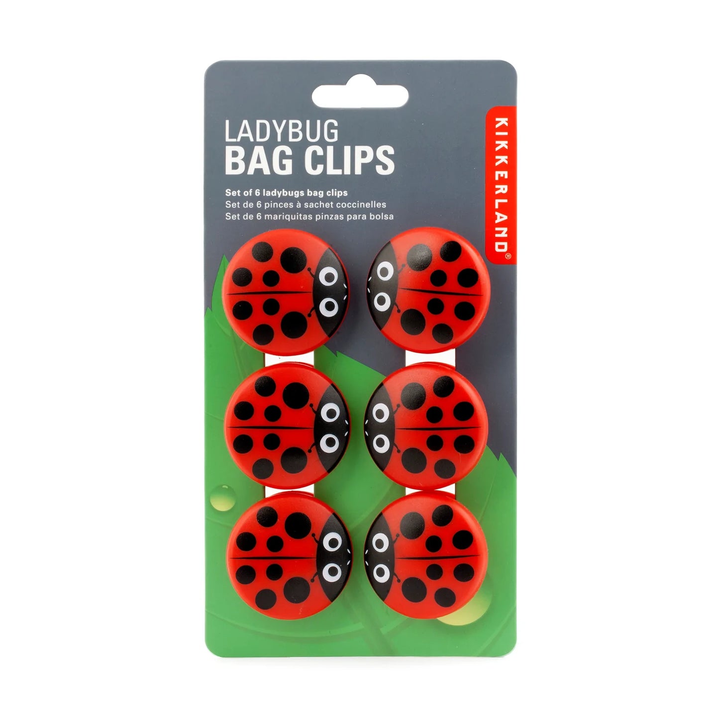 Bag Clips Ladybug