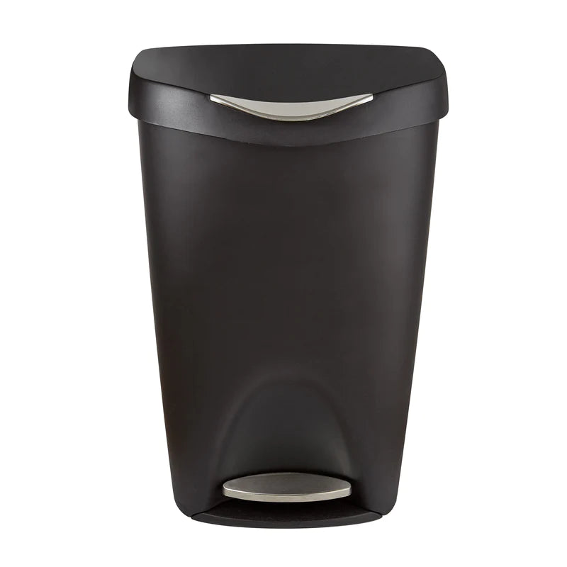 Brim Step Can 13 Gallon. Black