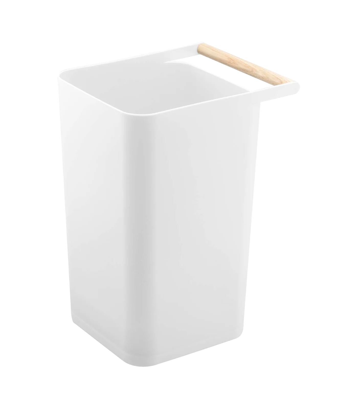 Como trash can, white