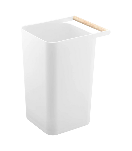 Como trash can, white