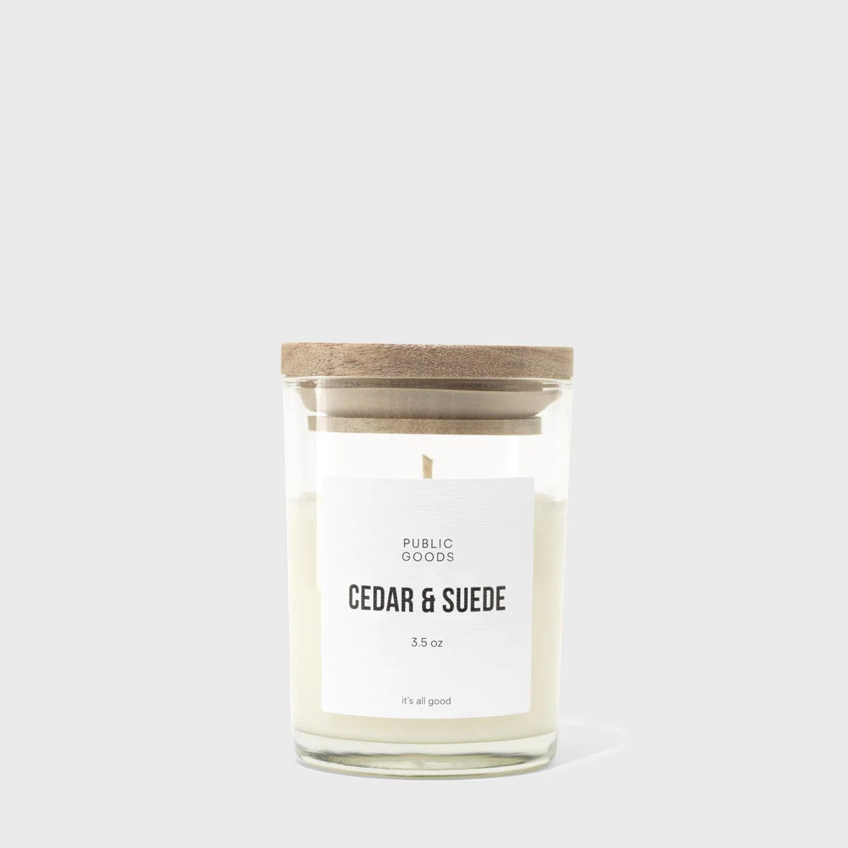 Cedar & Suede 3.5oz Soy Candle