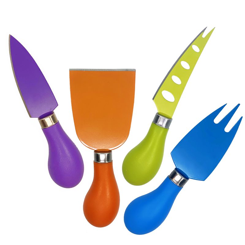 4pc Cheese Knife set, asst