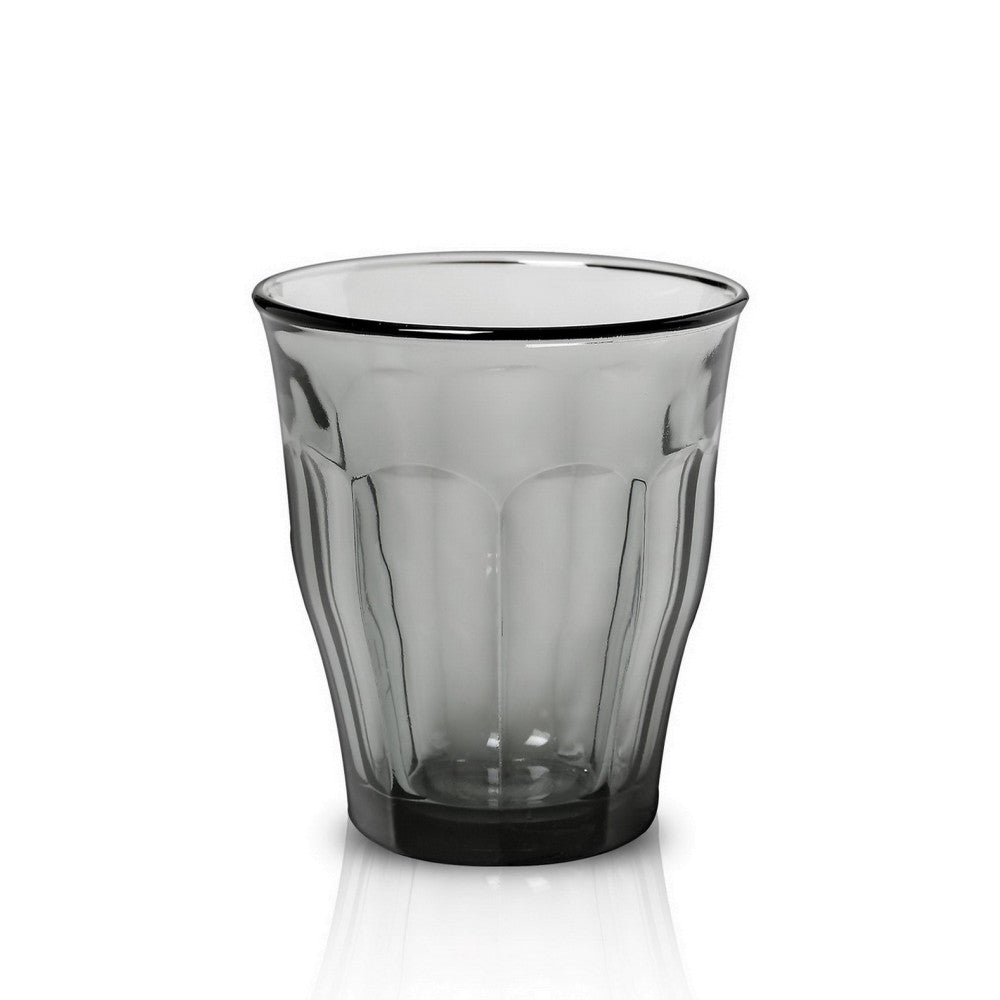 Duralex Picardie Grey Glass Tumblers, 310 ml Set Of 4