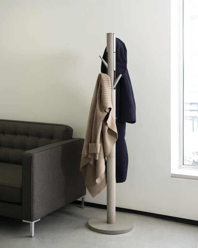 Flapper coat rack grey