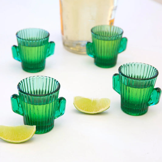 Cactus Shot Glasses Set of 4