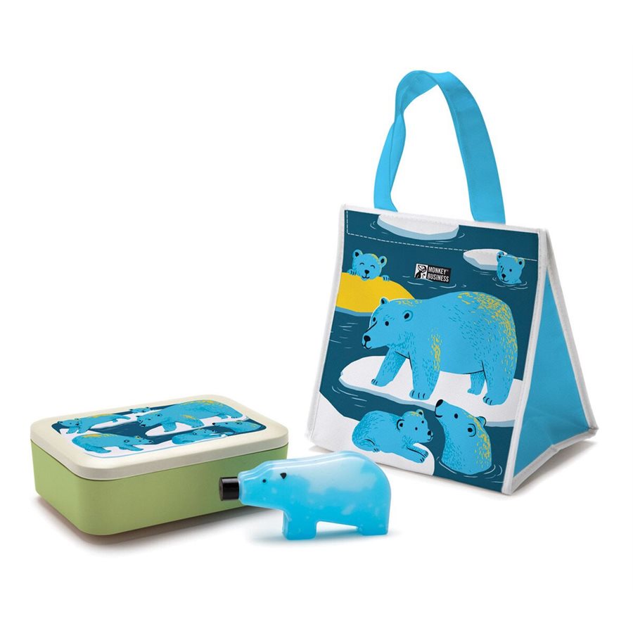 GOOD TO GO LUNCH SET-BLUE BEAR