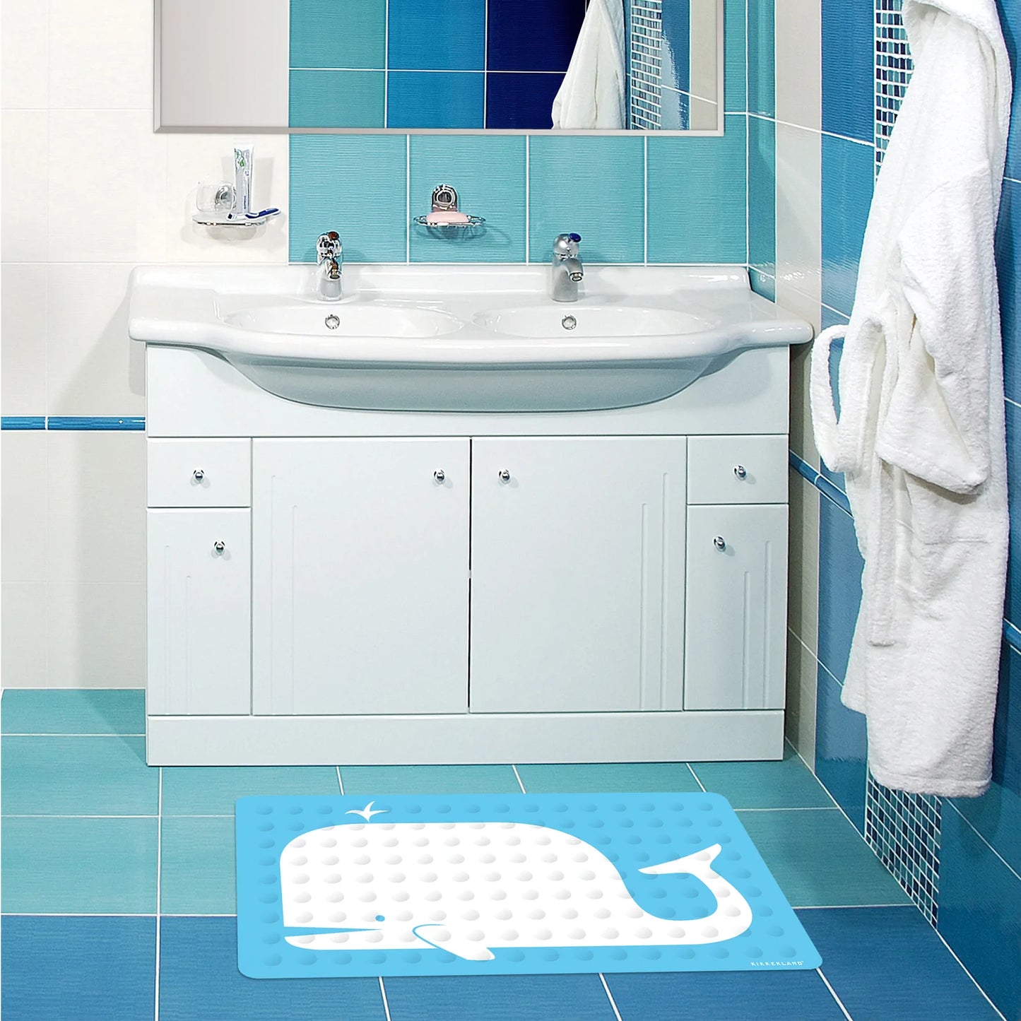 Bath Mat Whale