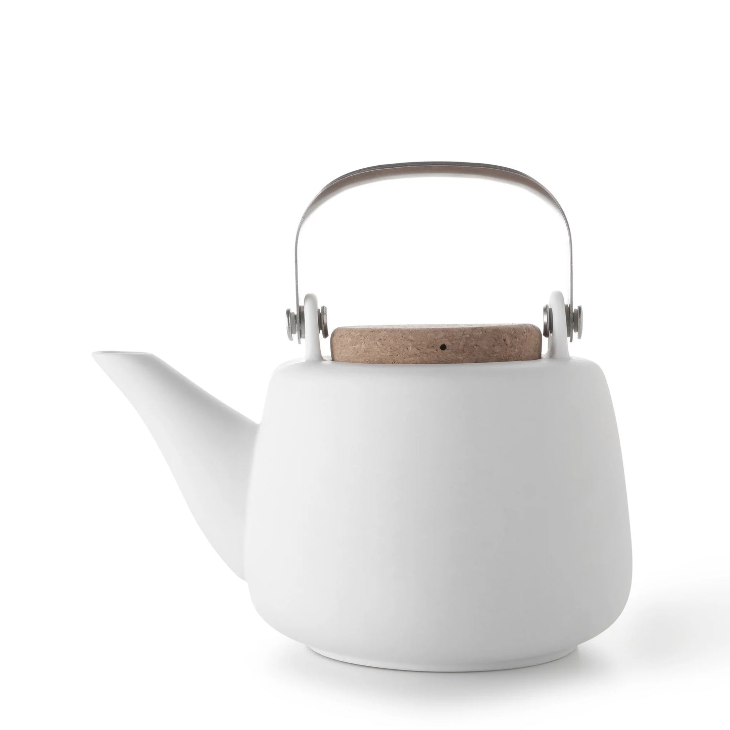 Nicola Porcelain Teapot Small 0.5L WHITE