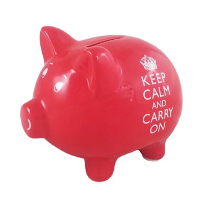 Keep Calm  Piggy Bank