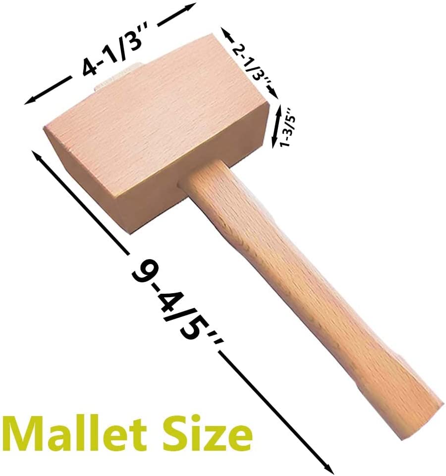 Lewis Ice Bag, Wood Mallet & Ice Scoop