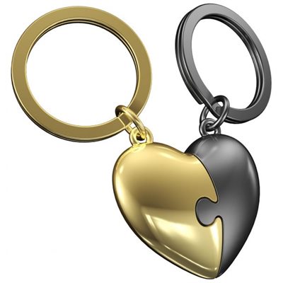 Love Puzzle keychain