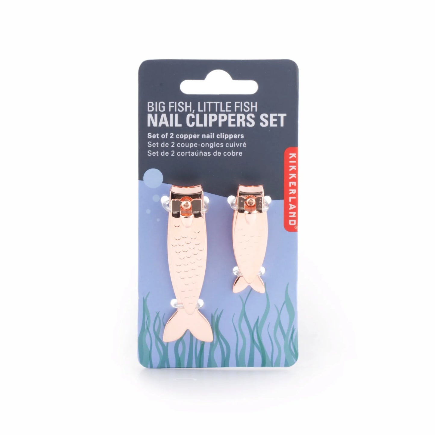 Big Fish, Little Fish Nail Clippers Set of 2