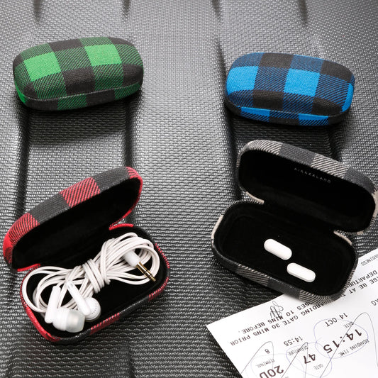 Plaid Travel Case Assorted