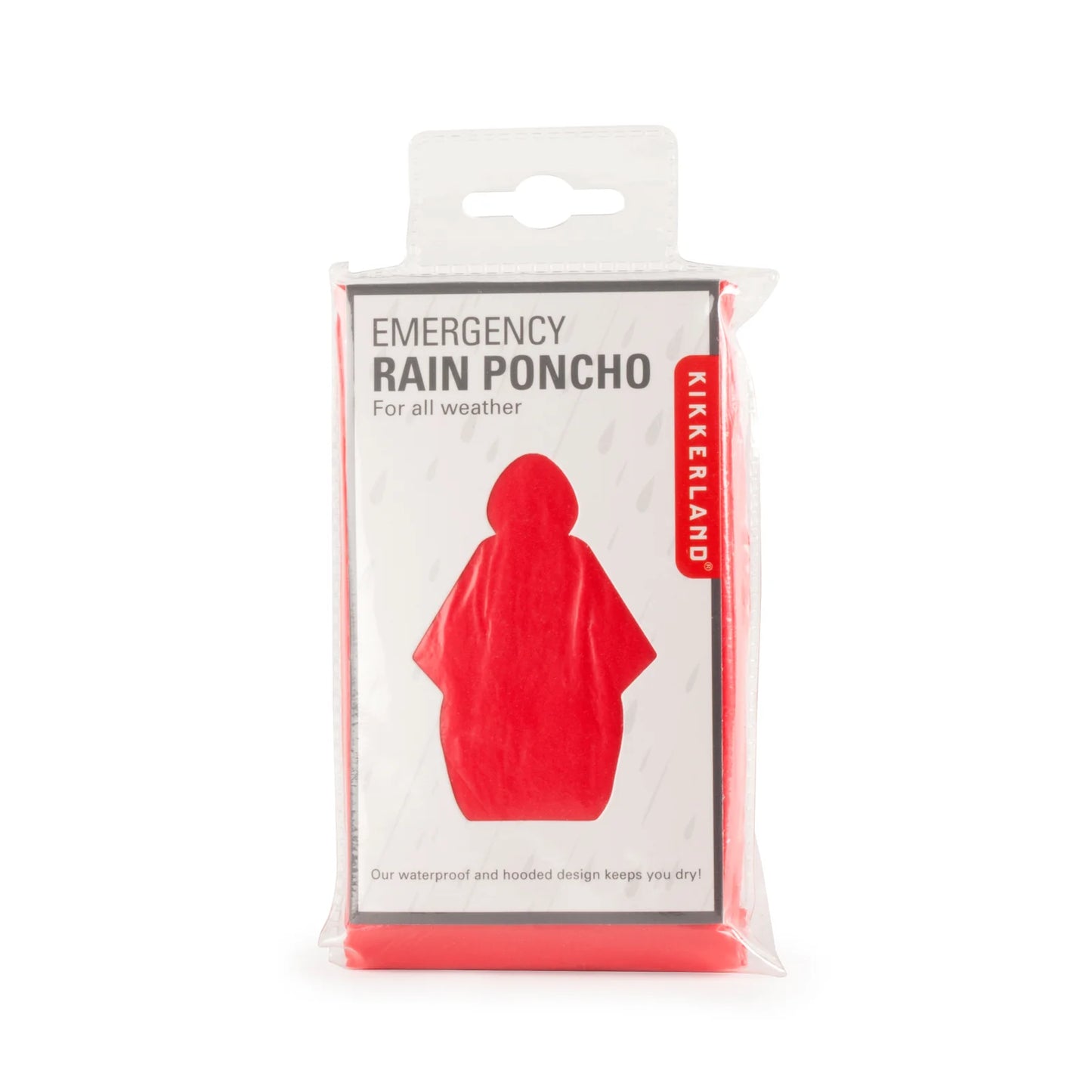 Emergency Rain Poncho