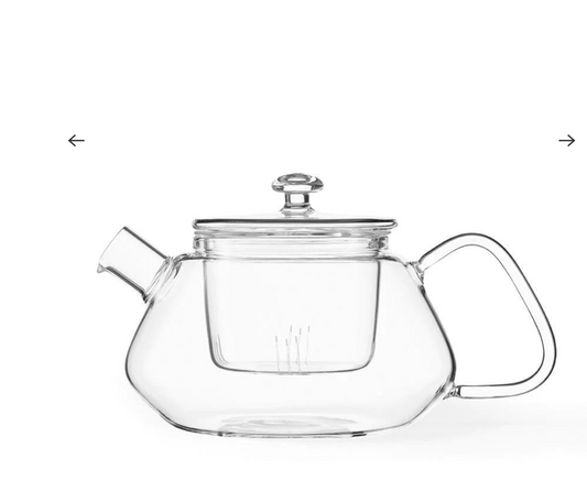 Nicola Glass Teapot Clear 0.75L VIVA