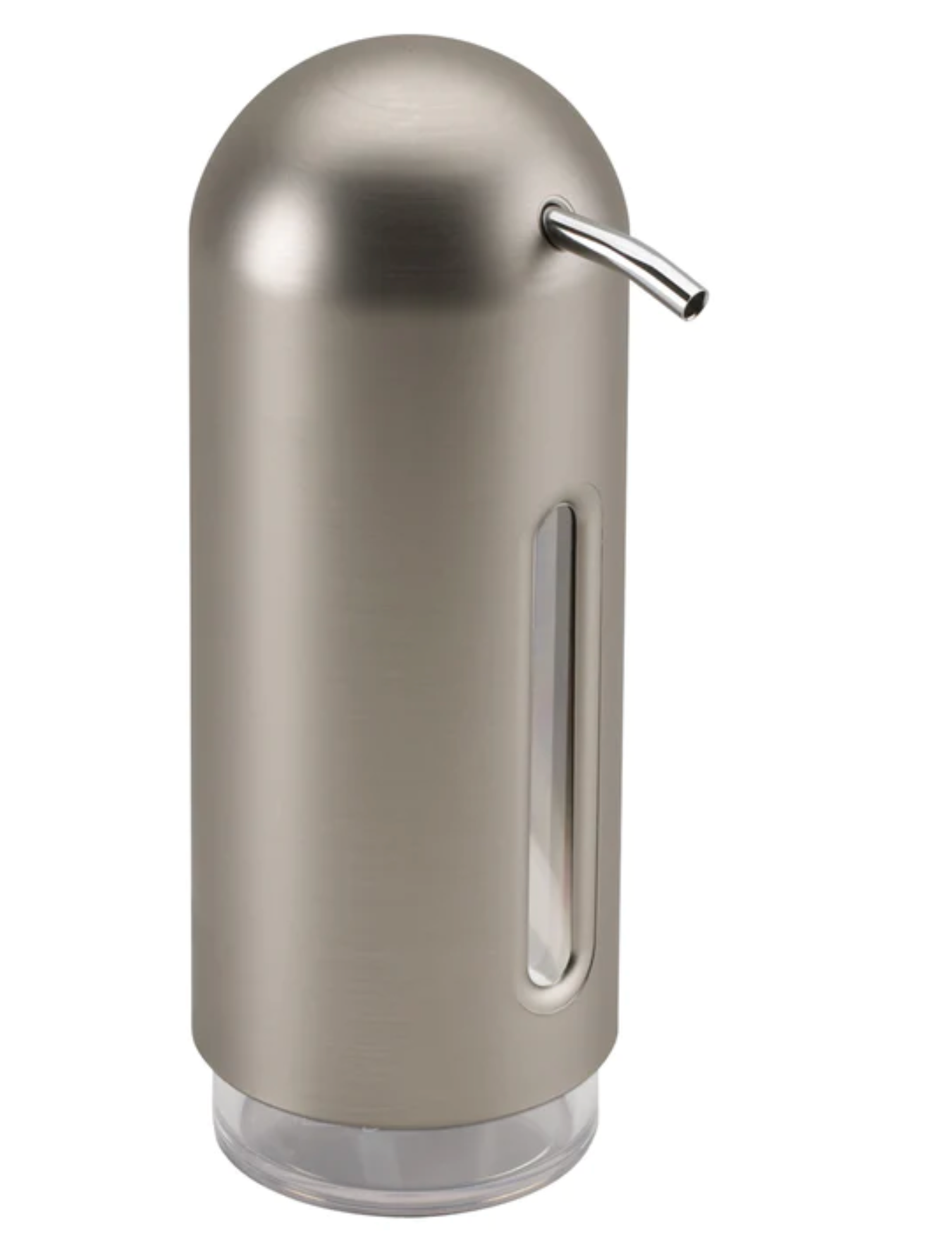 Penguin soap pump Nickel