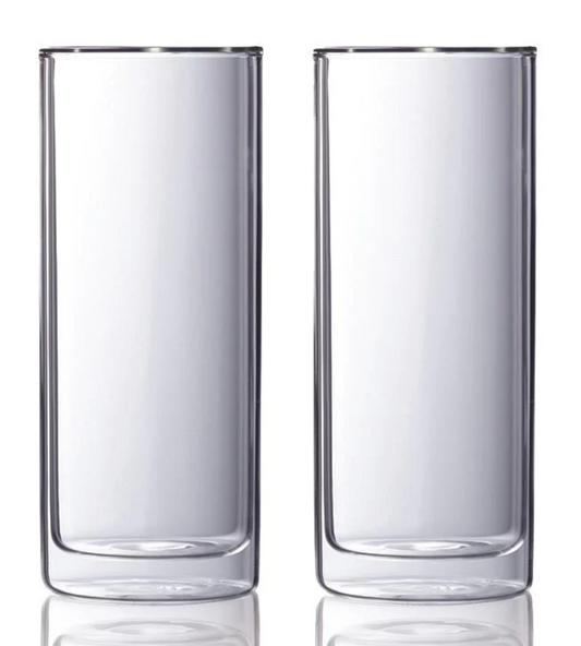 Classic Water Glass Set 2x360ml Double wall