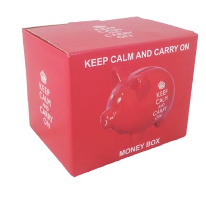 Keep Calm  Piggy Bank