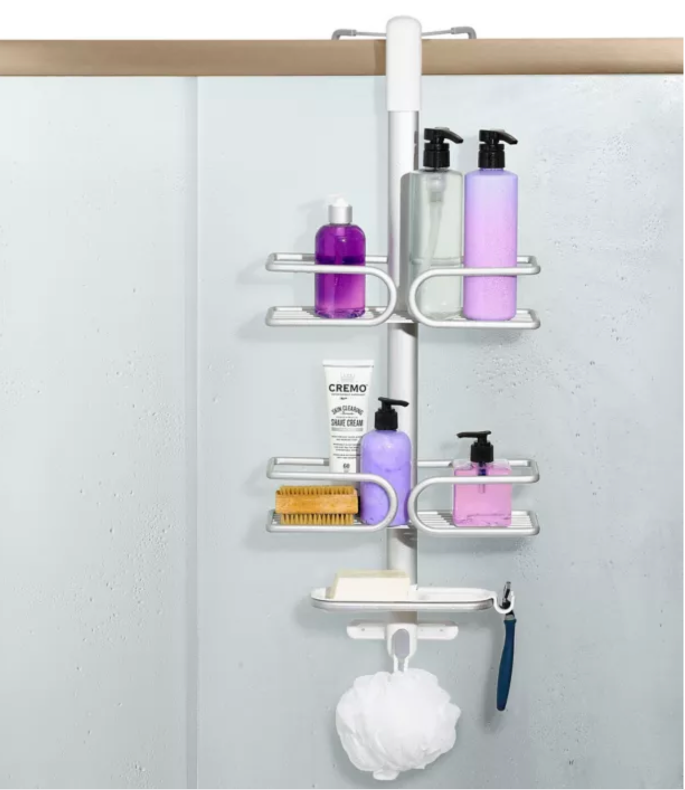 Aluminum Shower Caddy 3-Tier OXO