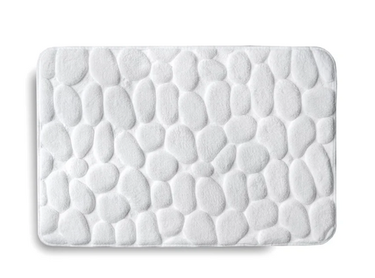 Memory Foam Bath Mat 20*34 WHITE