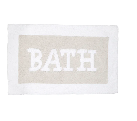 Luxury cotton bath mat BATH