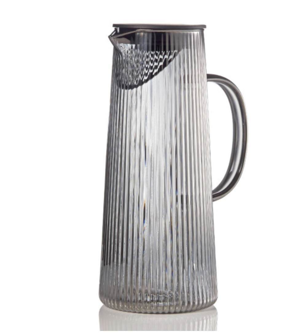 Stripe Jug Pichet SMOKE