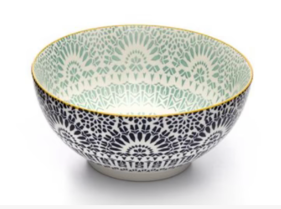 Paisley Blue Bowl 10CM