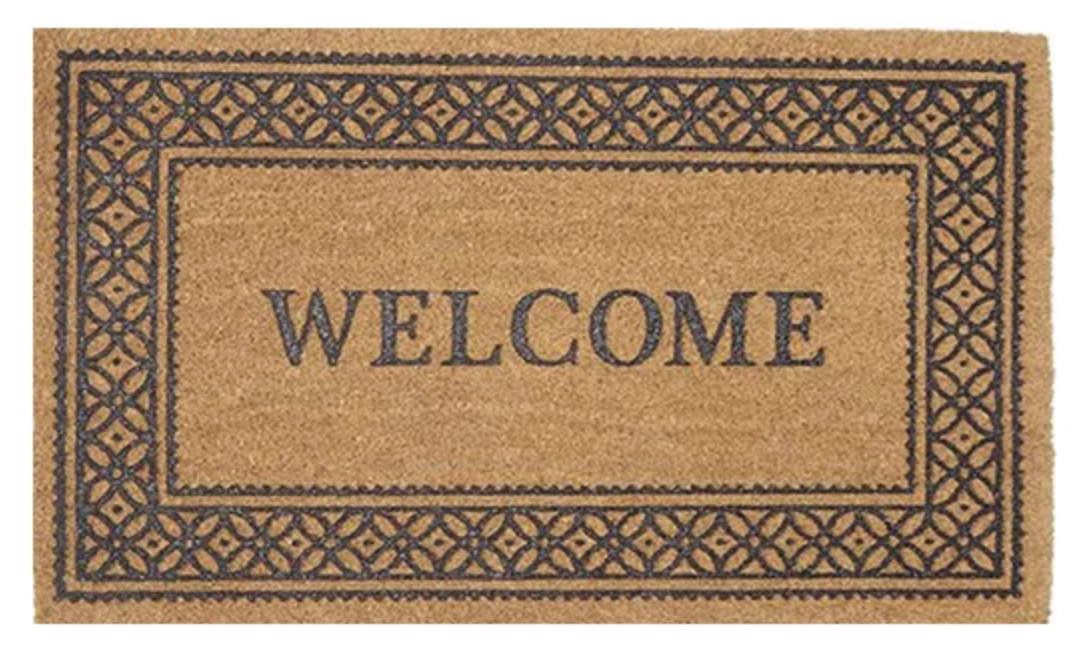 Printed Floor Welcome Outdoor Mat