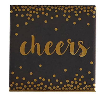 Cheers Coaster Blk/Gold